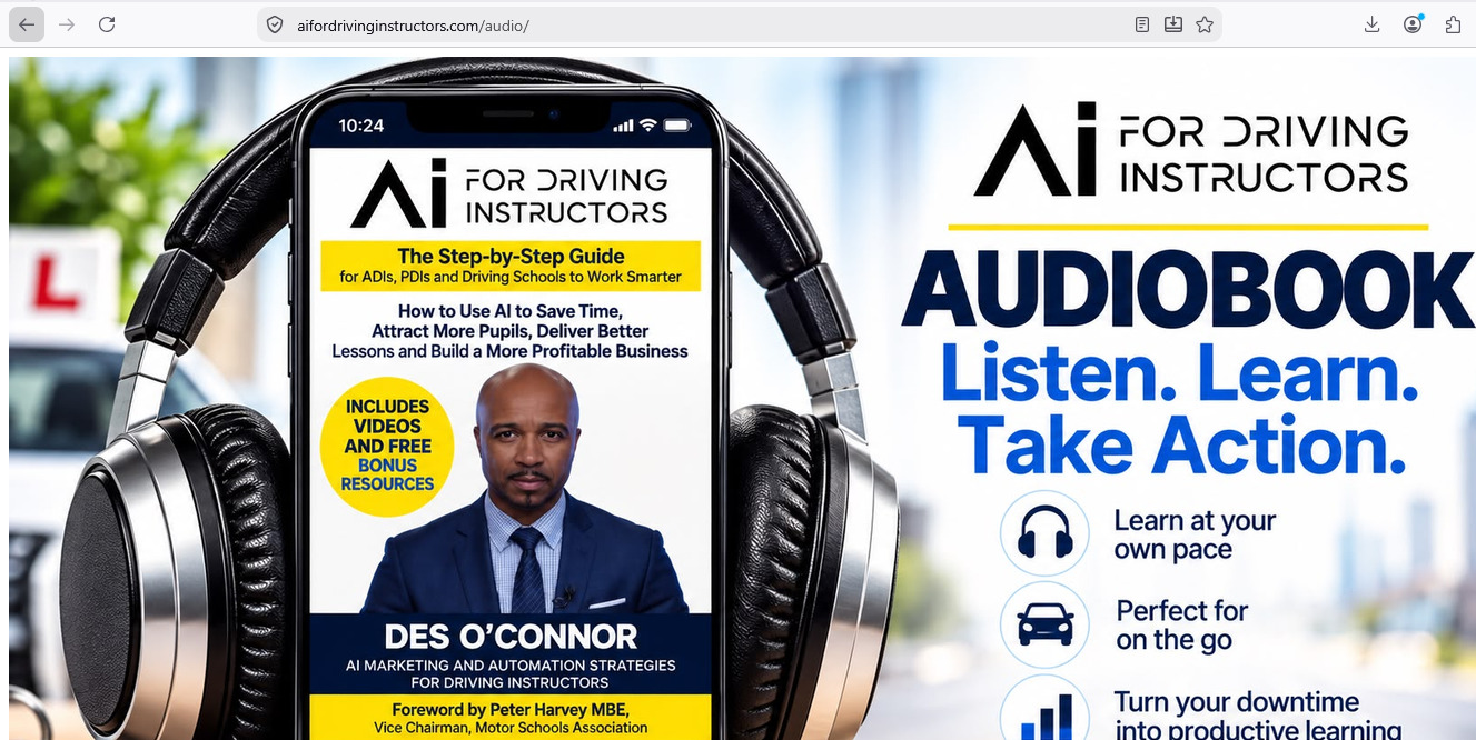 AI for Driving Instructors Audiobook